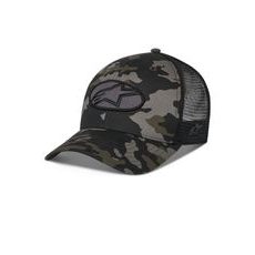 ŠILTOVKA OBLIQUE CAMO TRUCKER, ALPINESTARS (ČIERNA CAMO/ČERNÁ)