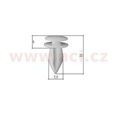 PLASTOVÁ PŘÍCHYTKA (SADA 10 KS)