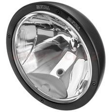 PŘÍDAVNÉ SVĚTLO DÁLKOVÉ S OBRYSOVÝM SVĚTLEM KRUHOVÉ ČERNÉ ČIRÉ (PRŮMĚR 224 MM) LUMINATOR METAL HELLA