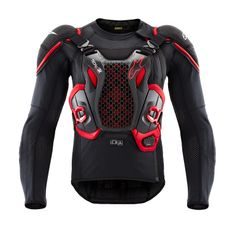 AIRBAGOVÁ VESTA TECH-AIR®OFF-ROAD SYSTEM, ALPINESTARS (ČERNÁ/ČERVENÁ) 2025