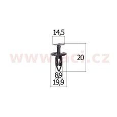 PLASTOVÝ NÝTEK (SADA 5 KS)