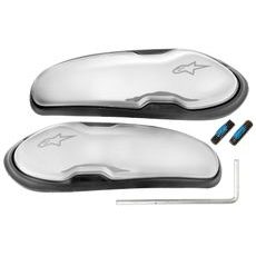 SLIDERY ŠPIČKY PRE TOPÁNKY SUPERTECH R/SMX PLUS/SMX-6/SMX S A SMX-1 R, ALPINESTARS (BIELA, ZLIATINA HLINÍKU/PLAST, PÁR)