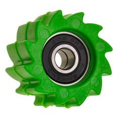 KLADKA REŤAZU KAWASAKI, RTECH (ZELENÁ, VNÚTORNÝ PRIEMER 8 MM, VONKAJŠÍ PRIEMER 38 MM, ŠÍRKA 23 MM)