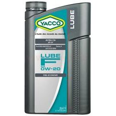 MOTOROVÝ OLEJ YACCO LUBE F 0W20, 2 L