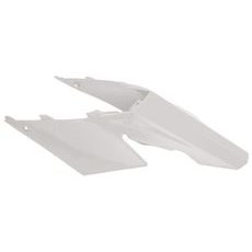 BLATNÍK ZADNÝ VRÁTANE BOČNÝCH ČÍSLOVÝCH TABULIEK GAS GAS, RTECH (BIELY)