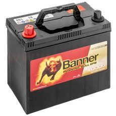 55AH BATERIE, 460A, LEVÁ BANNER RUNNING BULL EFB 238X129X203(225) (PRO VOZIDLA MAZDA, MITSUBISHI, NISSAN, SUBARU, TOYOTA)