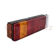 ZADNÍ SVĚTLO UNIVERZÁLNÍ OBDÉLNÍKOVÉ S ODRAZKOU, KABELEM A UCHYCENÍM NA 2 ŠROUBY TRUCK L
