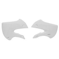 SPOJLERY CHLADIČA KAWASAKI/SUZUKI, RTECH (BIELE, PÁR)