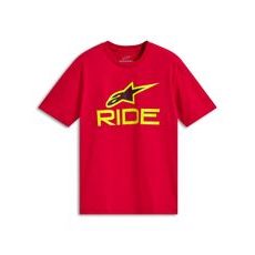 TRIKO RIDE 4.0 CSF, ALPINESTARS (ČERVENÁ/ŽLUTÁ FLUO/ČERNÁ)