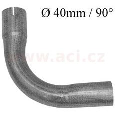 UNIVERZÁLNÍ KOLENO VÝFUKU P8443 PRŮMĚR 40/90 FENNO