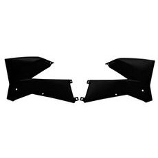 SPOJLERY CHLADIČA KTM, RTECH (ČIERNE, PÁR)