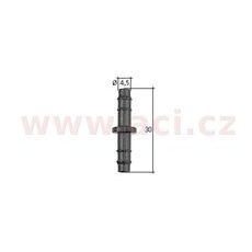 SPOJKA OSTŘIKOVACÍ HADIČKY ROVNÁ (SADA 5 KS)