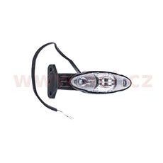 POZIČNÍ SVĚTLO OVÁLNÉ LED (120X40 MM) S DRŽÁKEM, KABEL 0,5 M