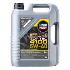 LIQUI MOLY TOP TEC 4100 5W-40, SYNTETICKÝ MOTOROVÝ OLEJ 5 L