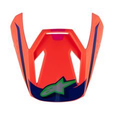 ŠILT PRE PRILBY S-M3 EDÍCIA HAYDEN DEEGAN, ALPINESTARS, DETSKÁ (ORANŽOVÁ FLUO/FIALOVÁ/RŮŽOVÁ/ZELENÁ)