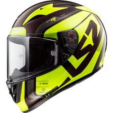 LS2 FF323 ARROW C EVO STING WINEBERRY H-V YELLOW
