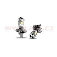 LED H1 12V 3W - BÍLÁ 4X SMD5630 (PATICE P14,5S) (1 KS) BEZ HOMOLOGACE