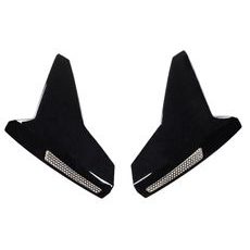 LS2 FF399 AIR VENT REAR GLOSS BLACK