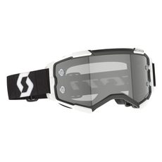 SCOTT BRÝLE FURY LS BLACK/WHITE LIGHT SENSITIVE GREY WORKS