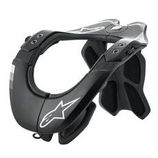 CHRÁNIČ KRČNEJ CHRBTICE BNS TECH-2, ALPINESTARS (ČERNÁ/ŠEDÁ) 2025