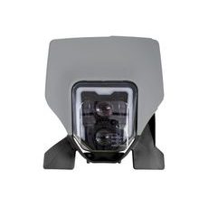 PREDNÉ MASKA VR. LED SVETLÁ HUSQVARNA, RTECH (ŠEDO-ČERNÁ)