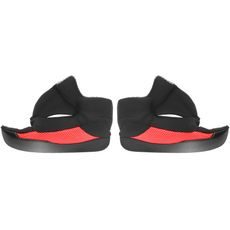 LÍCNICA INTERIÉRU PRE PRILBY CROSS CUP, CASSIDA - ČR (ČERVENÉ/ČERNÉ)