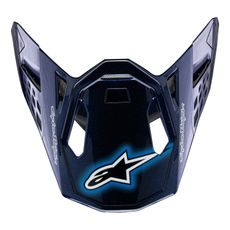 ŠILT PRE PRILBY SUPERTECH EDÍCIA TROY LEE DESIGNS, ALPINESTARS (TMAVO MODRÁ, VERZIA ECE 22.06)