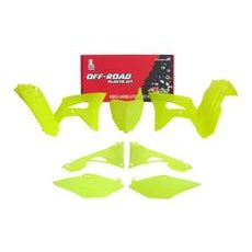 SADA PLASTOV HONDA, RTECH (NEON ŽLTÁ, 6 DIELOV)