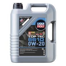 LIQUI MOLY TOP TEC 6610 0W-20, SYNTETICKÝ MOTOROVÝ OLEJ 5 L