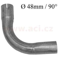 UNIVERZÁLNÍ KOLENO VÝFUKU P8445 PRŮMĚR 48/90 FENNO