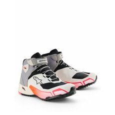 TOPÁNKY STELLA CR-X DRYSTAR, ALPINESTARS, DÁMSKE (BÍLÁ/SVĚTLE ŠEDÁ/ČERNÁ/RŮŽOVÁ FLUO) 2026