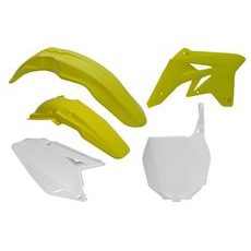 SADA PLASTOV SUZUKI, RTECH (ŽLTO-BIELE, 5 DIELOV)