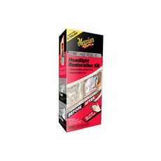 MEGUIARS BASIC HEADLIGHT RESTORATION KIT - ZÁKLADNÉ SADA NA OŽIVENIE SVETIEL