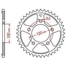 OCEĽOVÁ ROZETA PRE SEKUNDÁRNE REŤAZY TYPU 525, JT - ANGLICKO (46 ZUBOV)