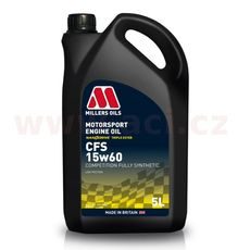 MILLERS OILS CFS 15W60, PLNE SYNTETICKÝ, TRIESTEROVÁ TECHNOLÓGIE, 5 L