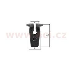 PLASTOVÁ PŘÍCHYTKA S VNITŘNÍM ZÁVITEM (SADA 10 KS)