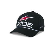 ŠILTOVKA RIDE COMP SNAPBACK, ALPINESTARS (ČERNÁ/BÍLÁ/ČERVENÁ)