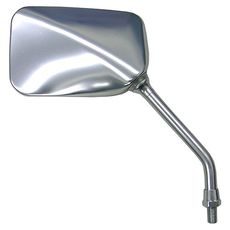 SPÄTNÉ ZRKADLO CHRÓMOVÉ (ZÁVIT PRAVÝ M10), Q-TECH, P