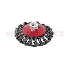 MISKOVÝ KARTÁČ, PRŮM. 100 MM, DRÁT 0,5 MM, M14X2 MM (COPÁNKOVÝ), LUKAS (NĚMECKO)