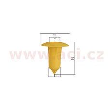 PLASTOVÁ PŘÍCHYTKA (SADA 10 KS)