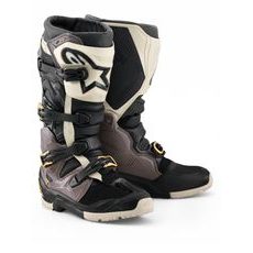 TOPÁNKY TECH 7 ENDURO DRYSTAR, ALPINESTARS (ČERNÁ/TMAVĚ ŠEDÁ/ZLATÁ) 2026
