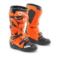 TOPÁNKY ALPINESTARS TECH 7 MX, KTM (ČERNÁ/ORANŽOVÁ) 2025