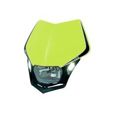 UNI PREDNÉ MASKA VRÁTANE SVETLÁ V-FACE, RTECH (NEON ŽLTO-ČIERNA)