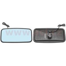 UNIVERZÁLNÍ ZPĚTNÉ ZRCÁTKO 366 X 176 MM VYHŘÍVANÉ, OTVOR PRO UCHYCENÍ 18-28 MM, RÁDIUS 2000