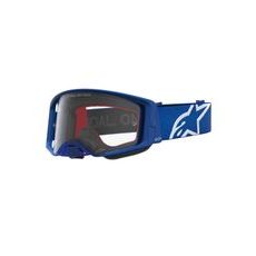 OKULIARE SUPERTECH VESTA, ALPINESTARS (MODRÁ/BÍLÁ, ČÍRE PLEXI) 2027