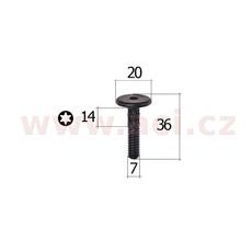 PLASTOVÁ PŘÍCHYTKA (SADA 5 KS)