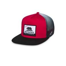 ŠILTOVKA CALI GRADIENT TRUCKER, ALPINESTARS (ČERVENÁ/ČERNÁ/BÍLÁ)