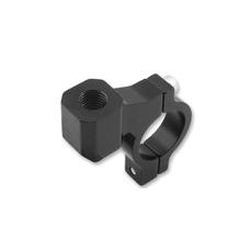 CNC ADAPTÉR SPÄTNÉHO ZRKADLÁ M10/1,25 ĽAVÝ ZÁVIT (22,2 MM PRIEMER) (ČIERNY)