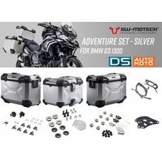 SW MOTECH TRAX ADV SADA KUFROV BMW R 1300 GS (23-) STRIEBORNÁ