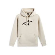 MIKINA AGELESS HOODIE 3, ALPINESTARS (BIELA OFF WHITE/ČERNÁ)